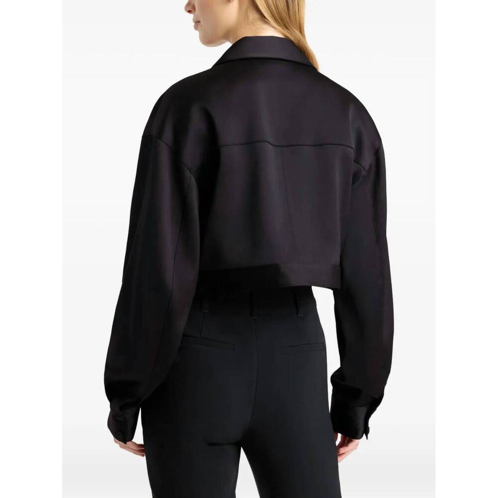 NEW CINQ A SEPT layered gemstone damoni jacket in black - Picture 4 of 6